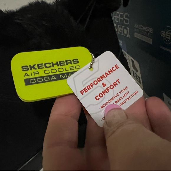 Black Skechers Warm Boots - Picture 6 of 8